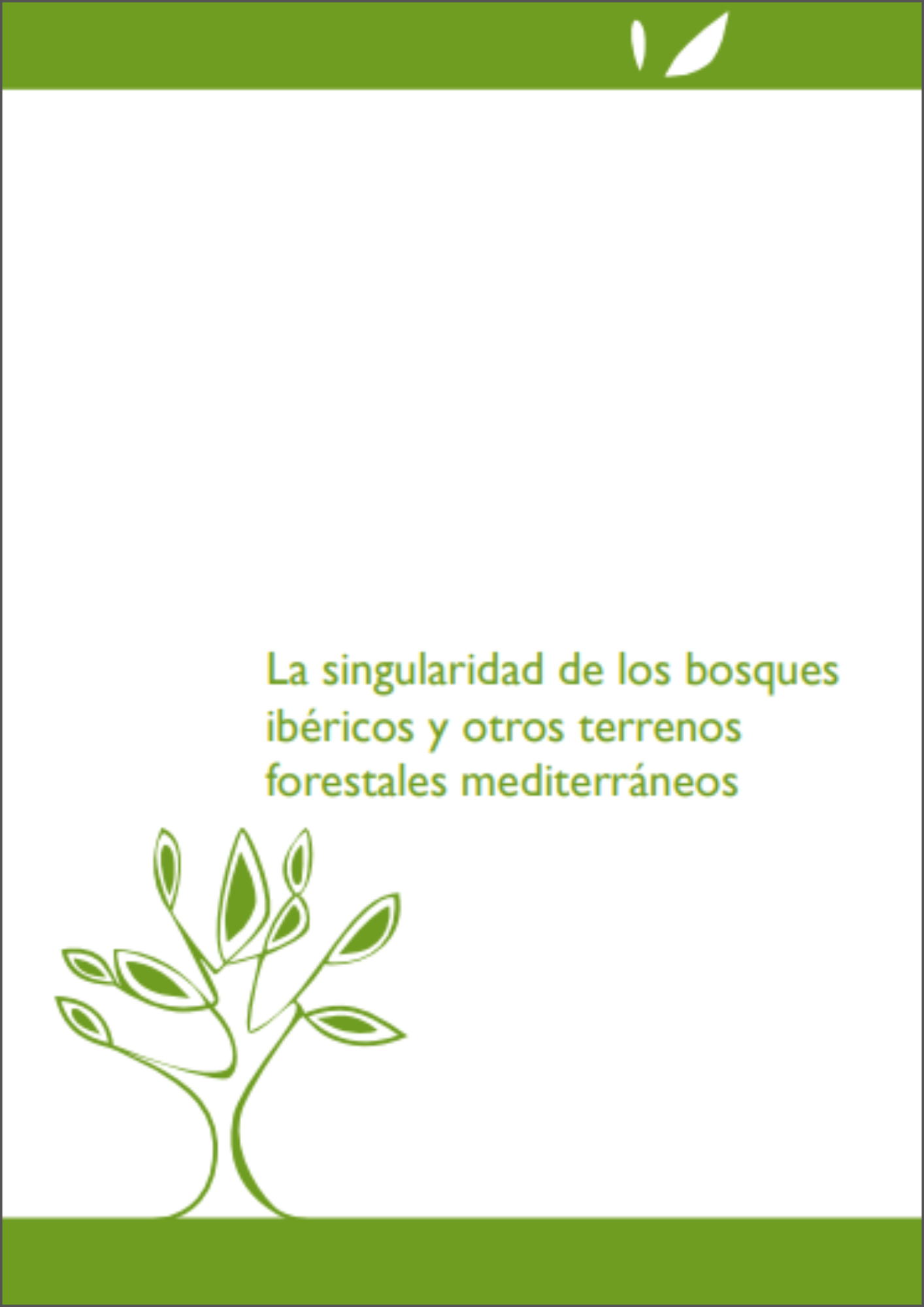 Portada Documento Singularidad Bosques Ibéricos
